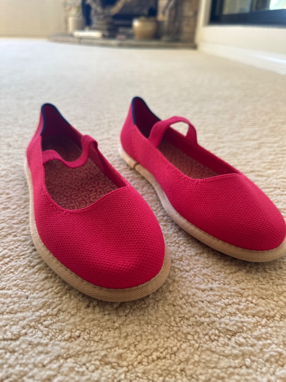 Pink Rothy’s Mary Jane Flats - Picture 4 of 5
